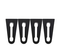 BWZJS Door Lock Buffer Damper, for Porsche, for, Cayman, for CAYENNE, Boxster 981 987, Soundproof Insulation Deaf Creaking Stopper Deadener Car Body Movement Stabiliser