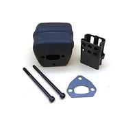 BWZJS Exhaust Muffler Silencer Bolt Gasket Kit, for Husqvarna, 36 41 136 137 141 142 Chainsaw Silent Block Parts 530069415 Chainsaw Muffler Kit