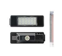 BWZJS License Plate Light, 2Pcs 6000K LED Rear Number License Plate Light Lamps, for Peugeot 307 207 308 3008 407 106 406 508 Expert RCZ 607 807 1007 806