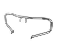 BWZJS Motorcycle Chopped Engine Guard Highway Crash Bar, for Harley, Touring Street Glide Road King FLHX FLHR 2014-2021 Black Chrome Motorcycle Crash Bar(Satin Chrome)
