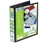 Elba Panorama Presentation Ring Binder Polypropylene 4 D-Ring A4 40mm Rings Black (Pack 6)