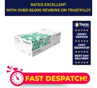 Bx100 Latex P/Free Gloves Xl GS0015 Unicare Genuine Top Quality Product New