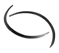 BXBDEKQGL For BMW 1/3/4/5/7 Series X1 X3 X4 X5 X6 2PCS/4PCS 73cm Car Wheel Eyebrows Flare Strip Arch Trim Fender Carbon Fiber Style Car Wheel Eyebrow Arch(2pcs)