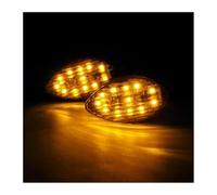 BXBDEKQGL For CBR600RR 2003-2006 Turn Signal Lights Universal 12V Motorcycle Eagle Eye Indicator Amber Lamp Faceted Frame Light Turning Indicators Signal Motorbike