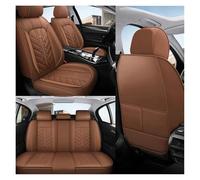 BXBDEKQGL For Qashqai J11 For Yeti For A6 C7 Auto Leather Cushion Interior Seat Covers Luxury Universal Full Set Seat Covers For Cars(Brown)