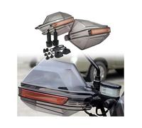 BXBDEKQGL Motorcycle Handguard for CBR300FA CBR500R CBR500F CBR500X RC51 Motorcycle Hand Guard Handle Protector Shield Windproof Hand Guards Black Handlebar Protector(Clear)