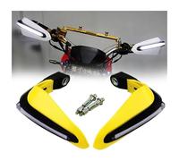 BXBDEKQGL Motorcycle Handguard for S&uzuki GSR 750 K6 Dl 650 for Katana 600 Dl650 Motorcycle Hand Guards Handlebar Protector Handguard with Light Handlebar Protector(Yellow)
