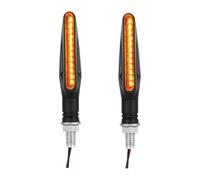 BXBDEKQGL Turn Signal Lights Universal Motorcycle Current Switch Flexible Lamp Light Integrated Relay Motorbike Indicators Turning Indicators Signal Motorbike(2PCS)