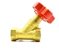 BXCONJUBC 1PCS Brass Central air-Conditioning Heating Pipe FGVPH Flow Control Valve Digit(DN20)