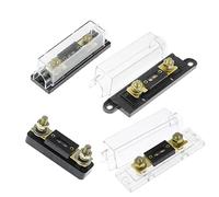 BXCONJUBC 2PCS Fuse 60 80 100 120 275 300 400 450A 500 Holder Bolt-on Automotive Holders Fusible Link with(3 Holoder Fuse,225A)