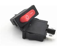 BXCONJUBC Rocker Switch 5Pcs KCD1-110 10x22mm Black Super Thin NO/Off 2 Pin Small Instrument Power(R)