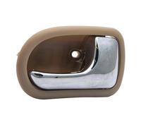 BXCTDNFB Car Inner Handle Front Rear Left/Right Interior Door for Mazda 323 for Protege for BJ 1998 1999 2000 2001 2002 2003 Black Beige(Beige Right)