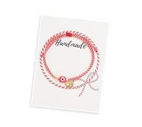 BXDA Cubic Evil Eye Bracelets for Women, Handmade Red String Gold Protection Bracelet Adjustable Friendship Bracelet Christmas Holiday Jewelry Gifts., 6"-11", Stainless Steel, no gemstone