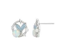 BXDA Gold Starfish Mermaid Tail Dangle Drop Earrings for Women, Trendy Cute Pearl Fish Tail Shell Textured Hoop Dangling Earing Summer sea Beach Jewelry Gift., Brass, No Gemstone