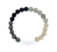BXDA Healing Natural Stones Beaded Stretch Bracelets for Women, Handmade Stackable Stretch Bracelet Holiday Snmmer Jewelry Gift., 6"-11", Brass, no gemstone