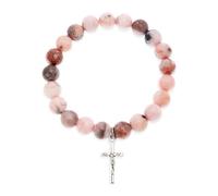 BXDA Healing Natural Stones Beaded Stretch Bracelets for Women, Handmade Stackable Stretch Bracelet Holiday Snmmer Jewelry Gift., 6"-11", Brass, no gemstone