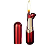 BXFFFCEO Butane Lighter, Compact and Portable Lighter for Women, Torch Lighter, Soft Flame Refillable Butane Lighter for Girls, Women, Birthdays, Anniversaries(Color:A)
