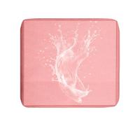 BXFUL Outdoor Patio Sofa Cushion Cover, Waterproof Stretch Replacement Seat Cushion Cover for Outdoor Furniture Garden Backyard with Zipper, Washable Furniture Cover (Pink,50x45cm(Pack of 1))