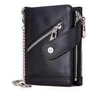 BXGGXBYSW Leather Wallet, Large Capacity Coin Pocket/Credit Card Holder with 14 Card Slots (Color : A)
