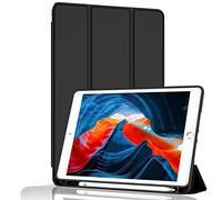 BXGH Case for iPad Pro 11 Inch, 2022/2021/2020/2018 Model Compatible with Pen Auto Wake/Sleep Protection (Black)