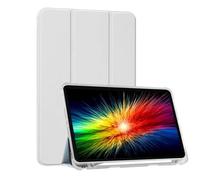 BXGH Case for iPad Pro 11 Inch 2022 (4th Generation)/2021 (3rd Generation)/2020 (2nd Gen), iPad Smart Case, Wake/Sleep Timer - Grey