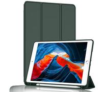 BXGH Case for iPad Pro 11 Inch, Model 2022/2021/2020/2018 Compatible Pen Cover with Auto Wake/Sleep (Dark Green)