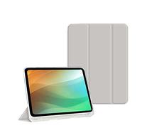 BXGH iPad Pro 11 Inch Case 2022(4th Gen)/2021(3rd Gen) with Pen Holder, Trifold Stand Smart Case with Soft TPU Backing, Auto Wake/Sleep (Grey)
