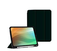 BXGH iPad Pro 11 Inch Case 2022(4th Gen)/2021(3rd Gen) with Pen Holder, Trifold Stand Smart Case with Soft TPU Backing, Auto Wake/Sleep (Black)