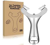 Bxgnip Mason Jar Opener No Lid Dents or Damage Multifunctional Jar Opener Easy Twist Manual Handheld Top Remover Bottle Opener Made for Lifetime