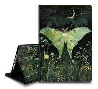 Bxgolkgd Tablet Case for Samsung Galaxy Tab A11 8.7 Inch 2025 Model (SM-X133/X135/X135F),Shockproof Stand Cover with Heat Dissipation,Auto Wake/Sleep Function,Dark Green Moth