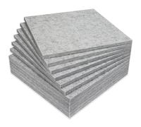 BXI Thickened Sound Absorbing Panels, 12 Pcs 30 X 30 X 1.2 cm Dense Acoustic Panels, Echo Noise Reducing Sound Panels, Tackable Studio Panels for Wall and Ceiling Acoustic Treatment