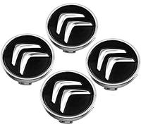 BXJNDM 4pcs 60mm Car Hub Caps for Citroen C1 C2 C3 C4 C5, Auto Logo Wheel Center Cover Car Wheel Centre Badges,A