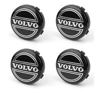 BXJNDM 4pcs 65mm Car Hub Caps for Volvo V40 Cross Country 2015-2016, Auto Logo Wheel Center Cover Car Wheel Centre Badges,A