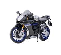 BXJUCBHDO car mode 1/12 For Yamaha YZF-R1M Motorcycle Model Toy Alloy Diecast Simulation Models Motor Cycle Collection Decoration alloy Diecast(Black-Boxed)