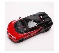 BXJUCBHDO car mode 1:18 For Bugatti Divo Chiron Sports Car Model Static Simulation Die Cast Vehicles Collectible Simulation Ornament alloy Diecast(Red Sport)