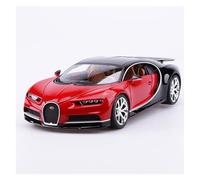 BXJUCBHDO car mode 1:18 For Bugatti Divo Chiron Sports Car Model Static Simulation Die Cast Vehicles Collectible Simulation Ornament alloy Diecast(Red Chiron)