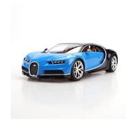 BXJUCBHDO car mode 1:18 For Bugatti Divo Chiron Sports Car Model Static Simulation Die Cast Vehicles Collectible Simulation Ornament alloy Diecast(Blue Chiron)