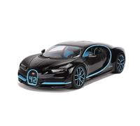 BXJUCBHDO car mode 1:18 For Bugatti Divo Chiron Sports Car Model Static Simulation Die Cast Vehicles Collectible Simulation Ornament alloy Diecast(Black Chiron)