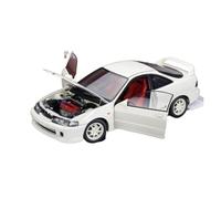 BXJUCBHDO car mode 1/18 For Honda Integra Type R (DC2) Pre-Facelift Alloy Diecast Early Version Car Model Collection Static Ornamentc alloy Diecast(WHITE)