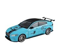BXJUCBHDO car mode 1:18 For Jaguar XE SV PROJECT 8 Alloy Diecast Vehicles Model Metal Car Miniature Scale Collectible Ornament alloy Diecast(Blue-boxed)