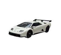 BXJUCBHDO car mode 1/18 For LAMBORGHINI DIABLO GTR Orange Blue Sports Car Model Scale Static Display Collection Simulation Ornament alloy Diecast(WHITE 79136)