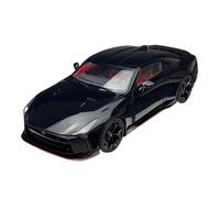 BXJUCBHDO car mode 1/18 For Nissan GT-R50 By Italdesign Sports Car Model Static Display Collection Fine Simultiaon Ornament alloy Diecast(77513 black)