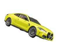 BXJUCBHDO car mode 1/23 For BMW M4 G82 Alloy Car Models Simulation Diecast Metal Vehicle Ornament Door Open Fine Collection alloy Diecast(Yellow)