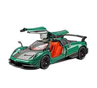BXJUCBHDO car mode 1:24 Alloy Model Sports Car The Embodiment Of Speed Exquisite Desktop Ornaments The Best Collection Enthusiasts alloy Diecast(Green with box)