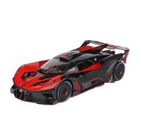 BXJUCBHDO car mode 1/24 FOR Bugatti Bolide Supercar Alloy Diecast Model Car Vehicle Collectable Miniature Home Decor alloy Diecast(RED)