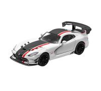 BXJUCBHDO car mode 1:24 For DODGE Viper ACR 2016 Super Sports Coupe Fast Alloy Simulation Car Model Diecasts Vehicles Furious Decoration alloy Diecast(Black-boxed)
