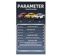 BXJUCBHDO car mode 1:24 For Great Wall Cannon Alloy Pull Back Car Model Exquisite Table Domineering Ornaments The Best Collection alloy Diecast(Yellow with box)