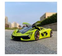 BXJUCBHDO car mode 1:24 For Lamborghini Terzo Millennio Third Age Concept Simulation Super Sport Alloy Diecast Automobile Car Model alloy Diecast(Yellow Terzo)