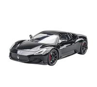BXJUCBHDO car mode 1/24 For Maserati MC20 Cabrio Alloy Sports Car Model Diecast Metal Track Racing Vehicles Ornament Fine Collection alloy Diecast(Black-box)