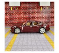 BXJUCBHDO car mode 1:24 For Paramela Sport Diecast Car Model Four Doors And The Front Hood And Trunk Door Can Also Be Opened Has alloy Diecast(Coffee)